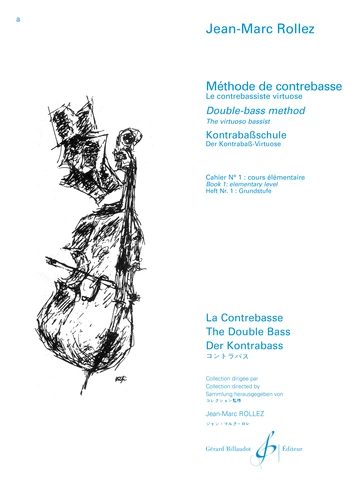 Méthode de contrebasse. Volume 1 Visuel